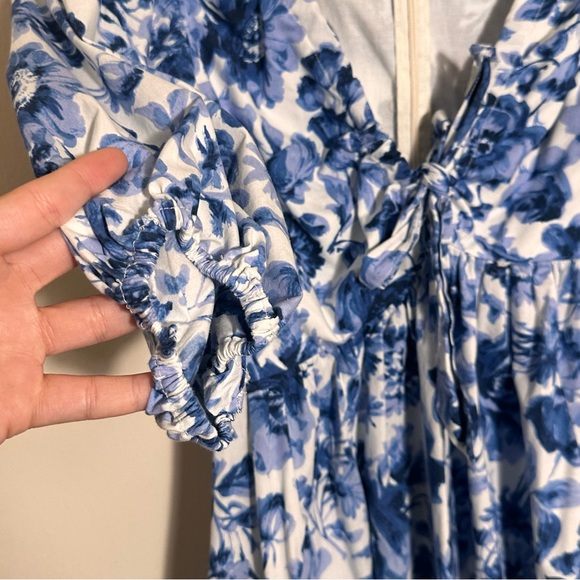 Abercrombie Floral Blue Dress - Picture 8 of 10